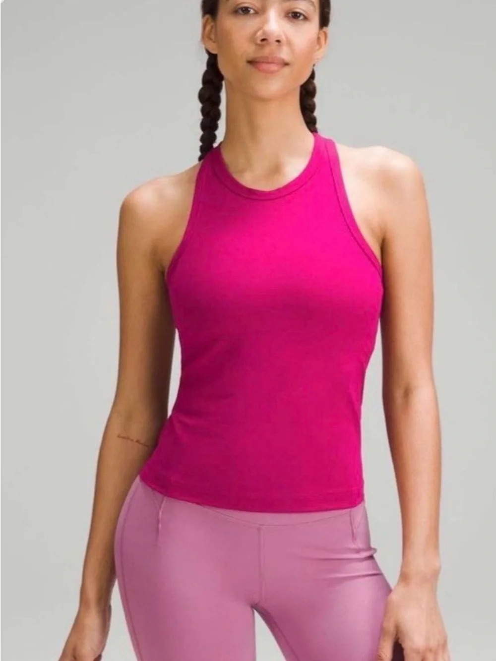 lululemon athletica Hot Pink Racerback Tank